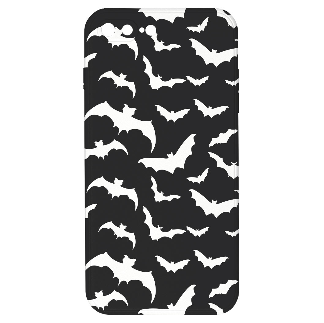 Levně Kryt Netopýři černý pro iPhone 7/8 Plus
