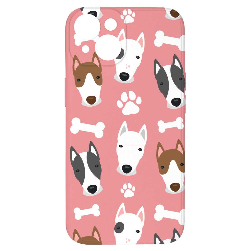 Levně Kryt Bullterier pro iPhone 14