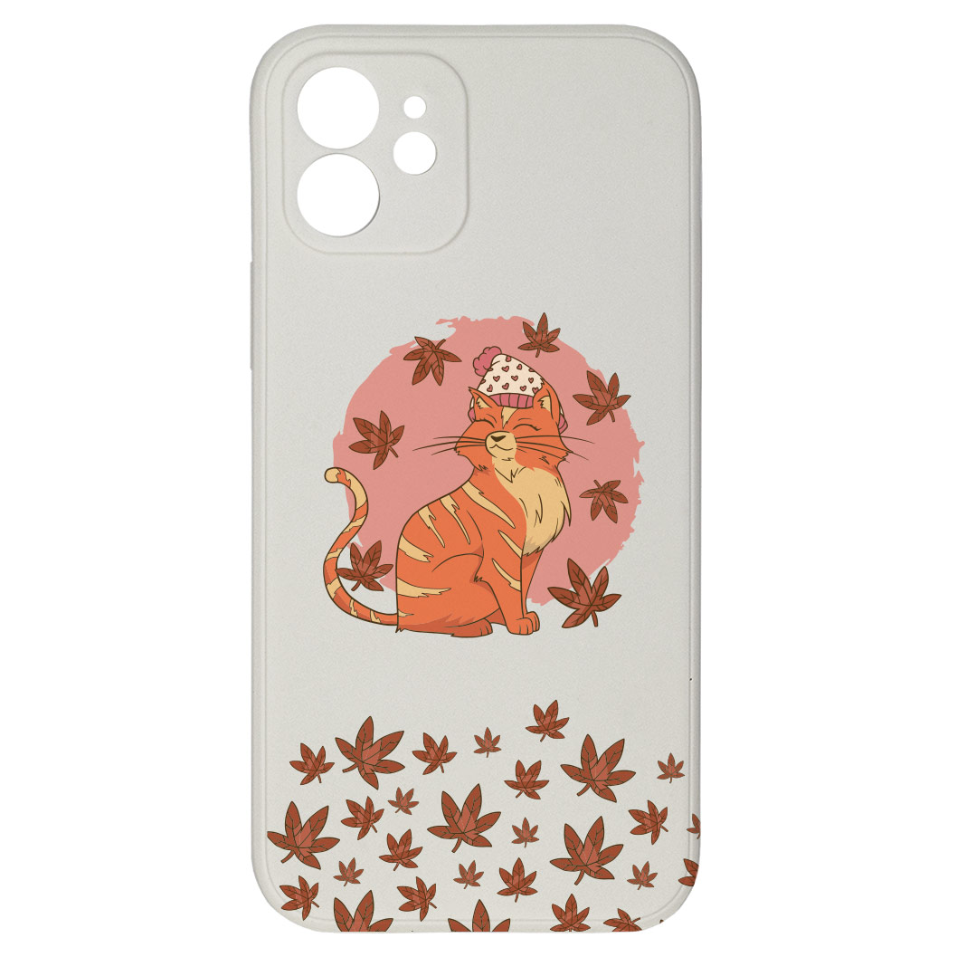 Kryt Kočka v listí pro iPhone 12