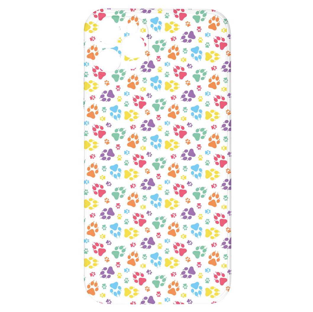 Levně Kryt Barevné tlapičky pro iPhone 11 Pro Max