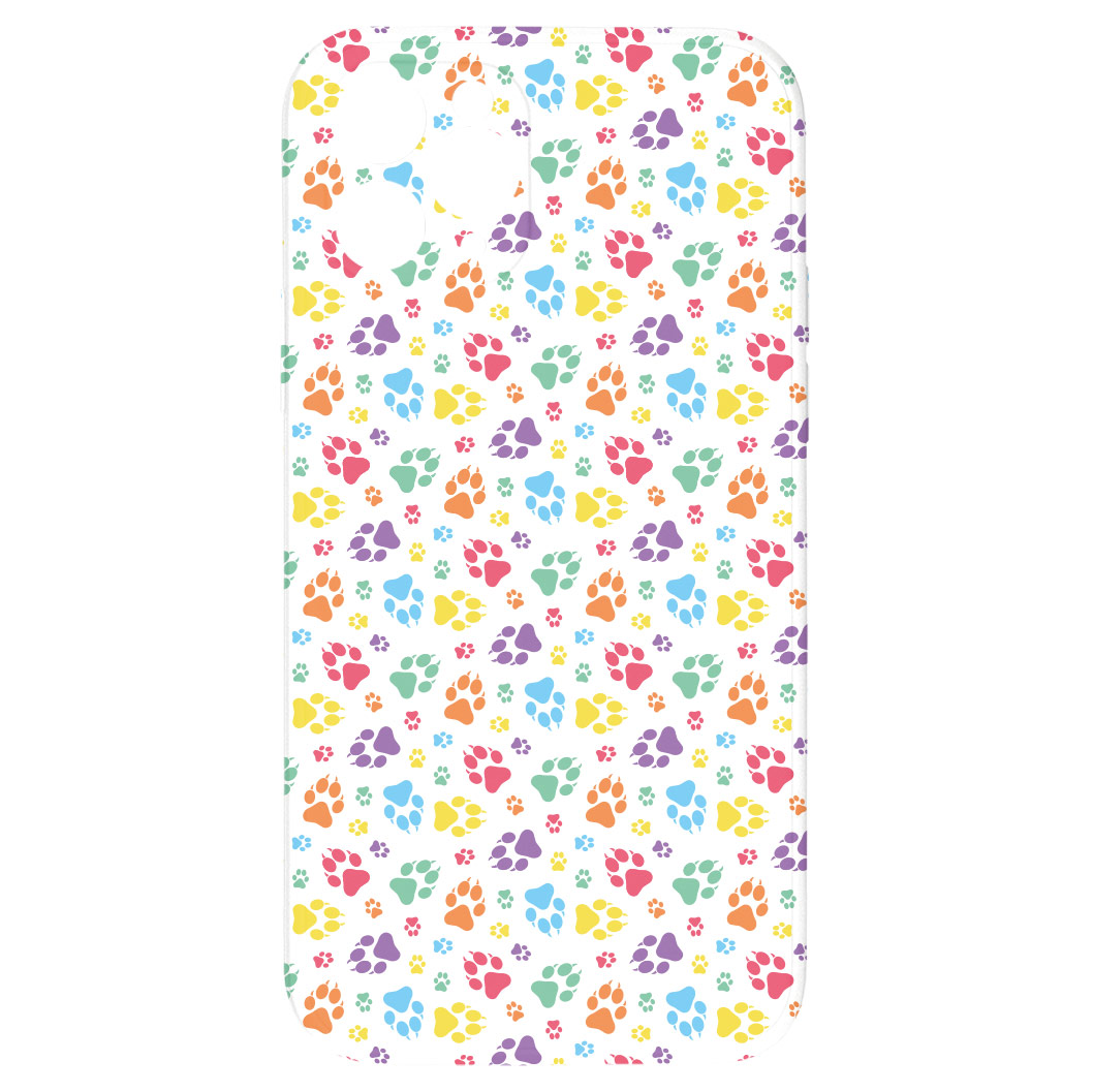 Levně Kryt Barevné tlapičky pro iPhone 11 Pro