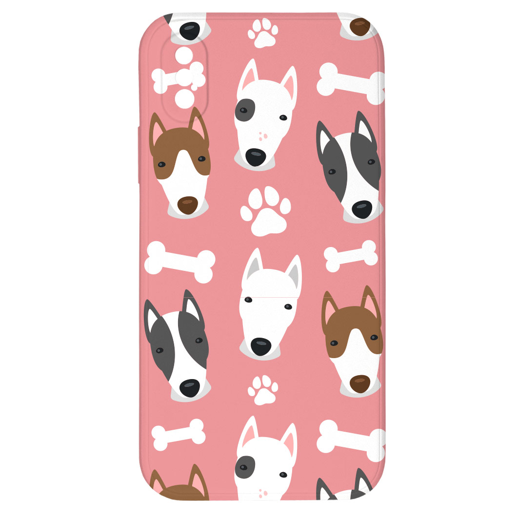 Levně Kryt Bullterier pro iPhone X/XS