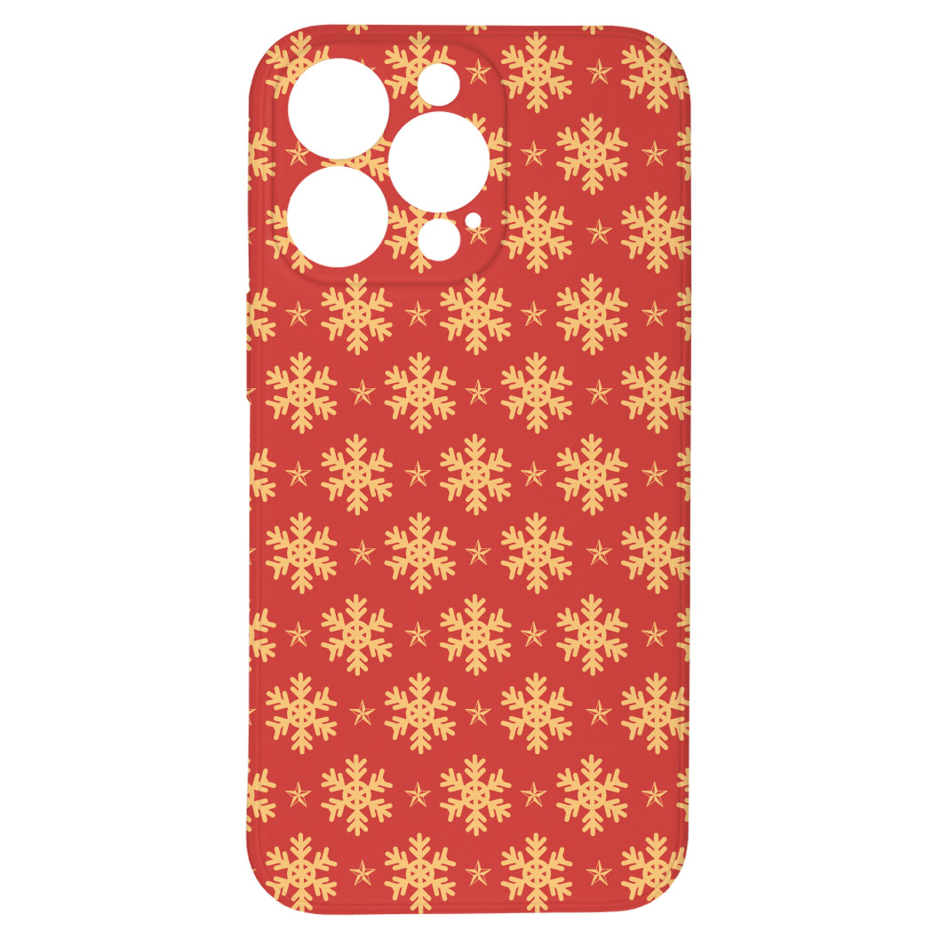 Levně Kryt Sněhové vločky pro iPhone 12 Pro