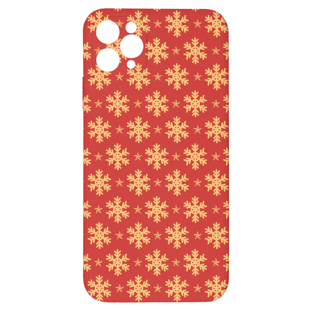 Levně Kryt Sněhové vločky pro iPhone 11 Pro Max