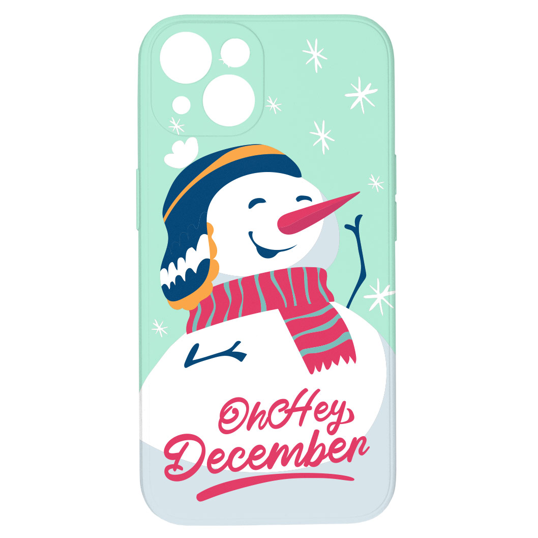 Levně Kryt Sněhulák pro iPhone 13