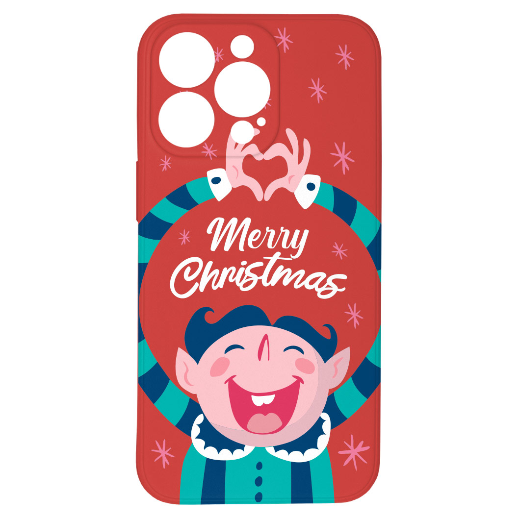 Levně Kryt Šťastné a veselé pro iPhone 12 Pro