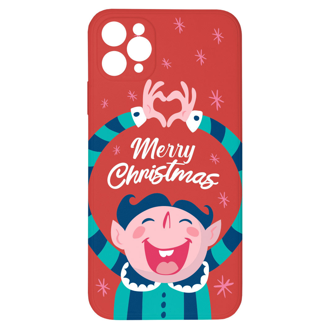 Levně Kryt Šťastné a veselé pro iPhone 11 Pro Max