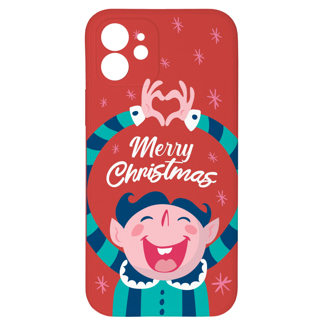 Levně Kryt Šťastné a veselé pro iPhone 11