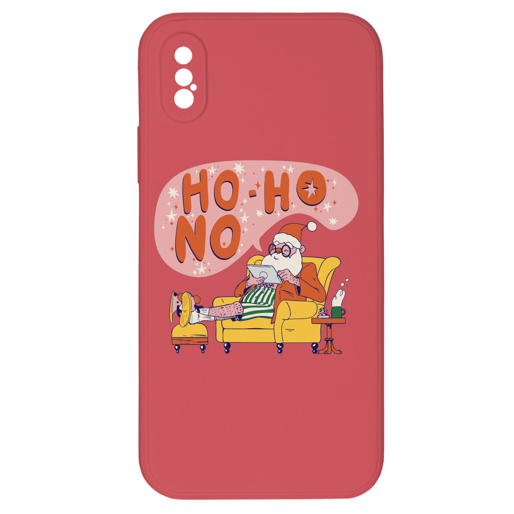 Levně Kryt Ho-ho-ho Santa pro iPhone X/XS