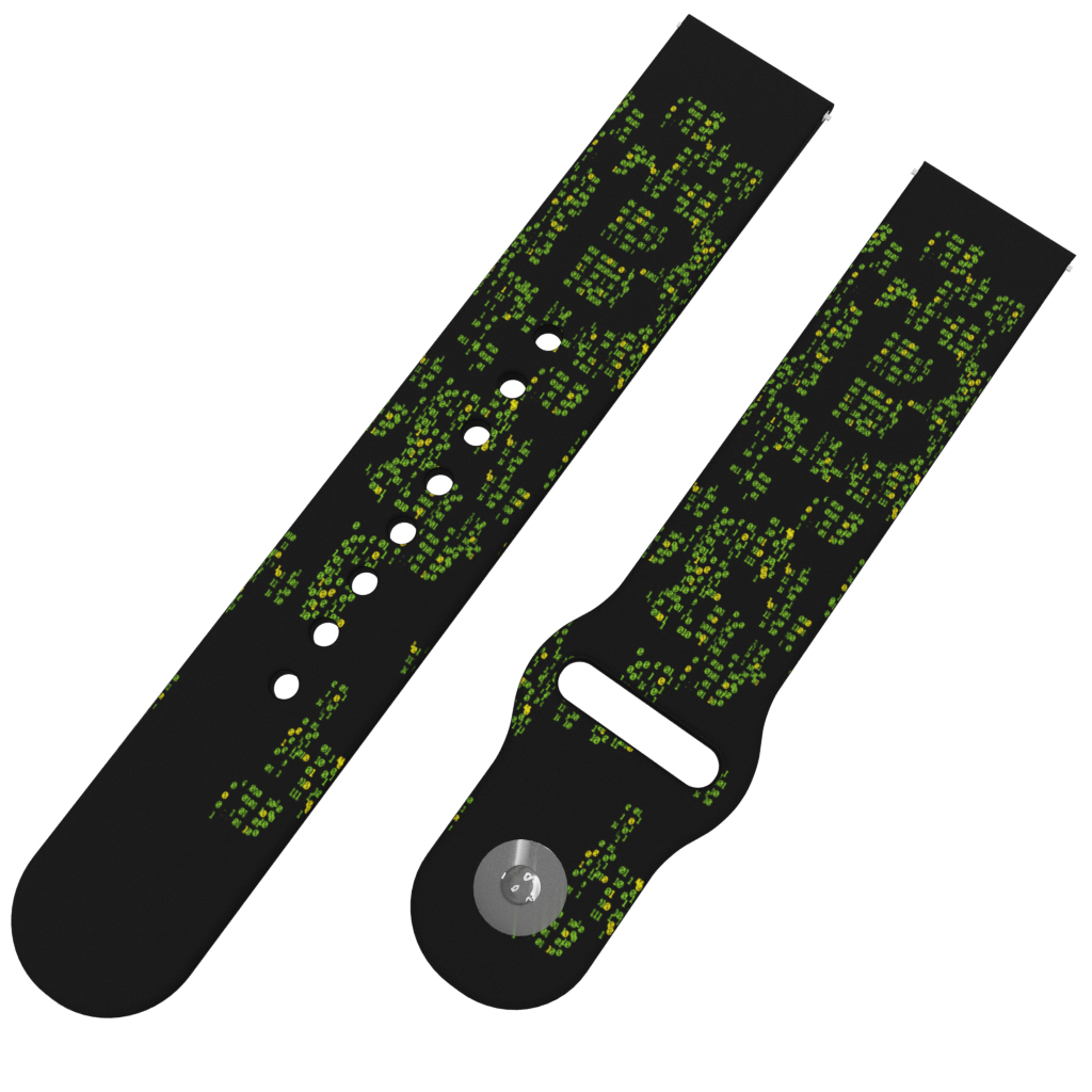 Strapido MATRIX BITCOIN řemínek 22 mm