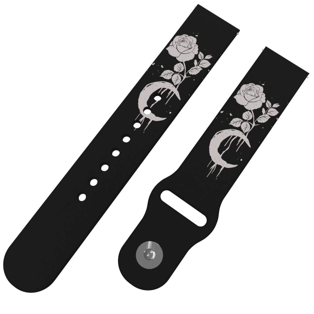 Strapido ČERNÁ RŮŽE řemínek 22 mm