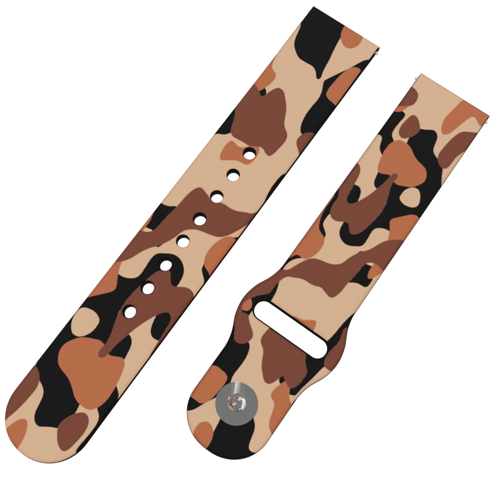 Strapido MASKÁČ HNĚDÝ řemínek 22 mm