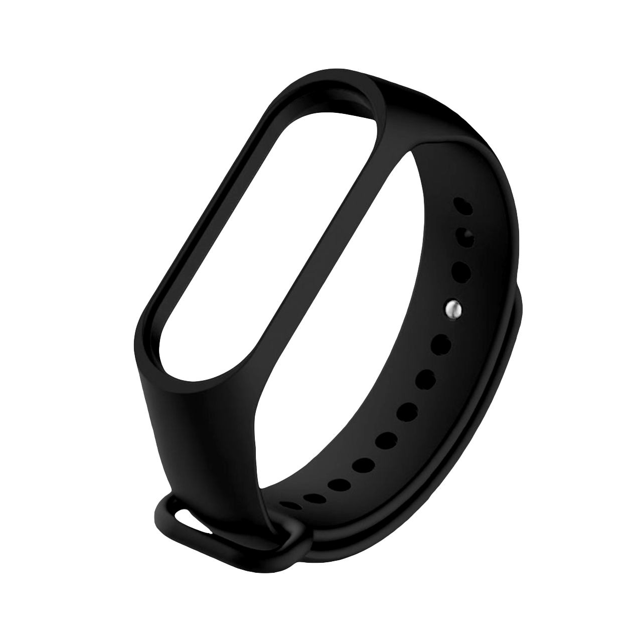 Náhradní náramek Mi band 3/4 Jednobarevný - Černá -