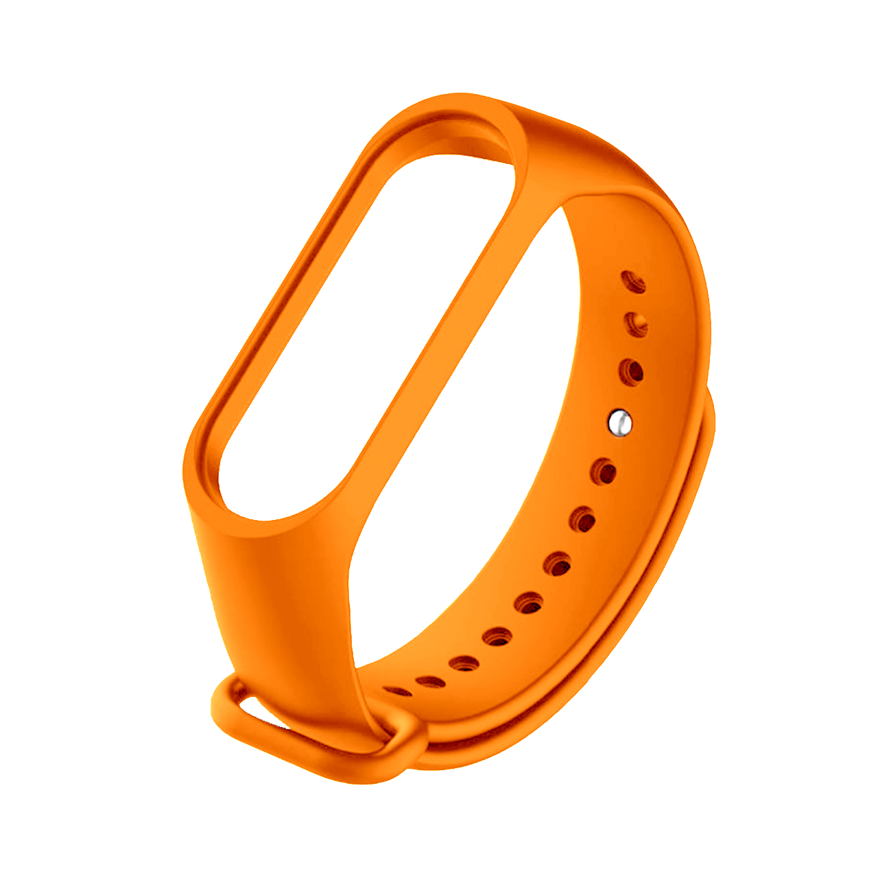 Náhradní náramek Mi band 3/4 Jednobarevný - Oranžová -