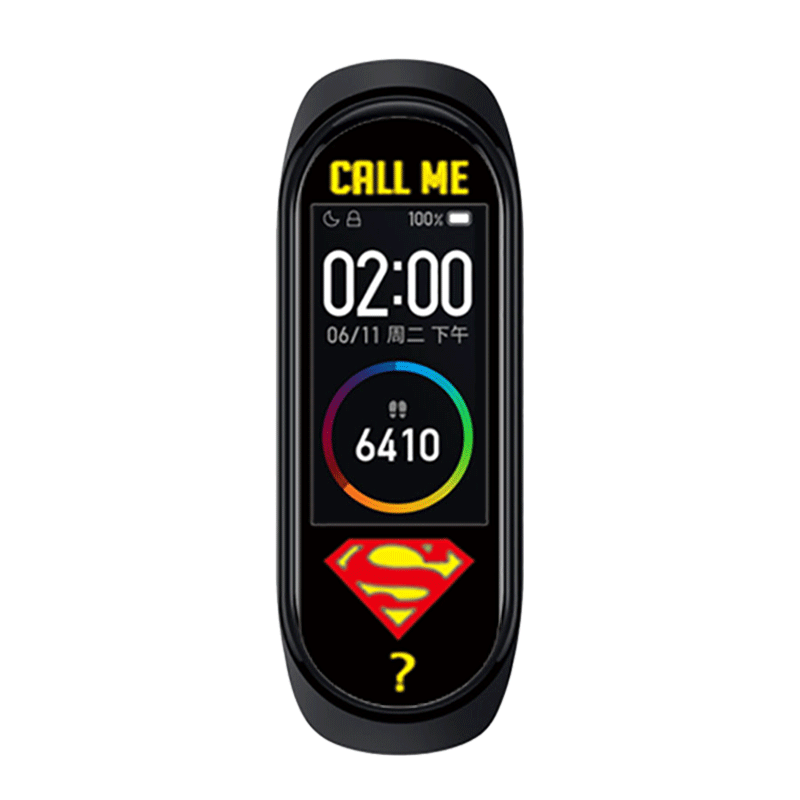 HappyLife Ozdobná ochranná fólie pro Xiaomi Mi band 4 Barva: Vícebarevná, Varianta: 4, Pro Přístroj: Xiaomi Mi band 3/4 MIBANDCZX01054