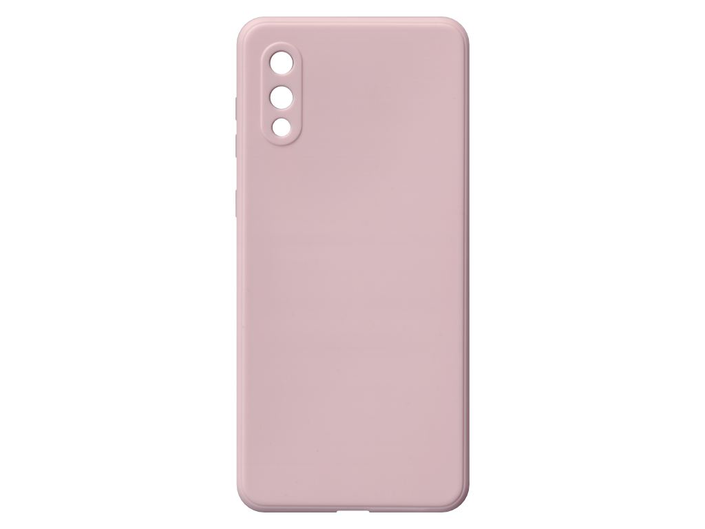 Kryt pískově růžový na Samsung Galaxy A02