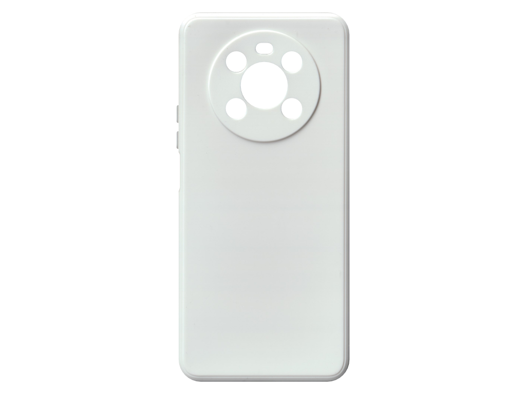 Jednobarevný kryt bílý na Honor X9 4G