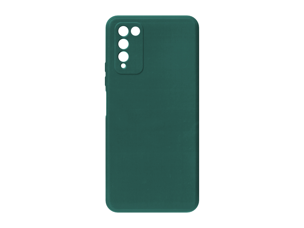 Jednobarevný kryt tmavě zelený na Honor 10X Lite / Y7A