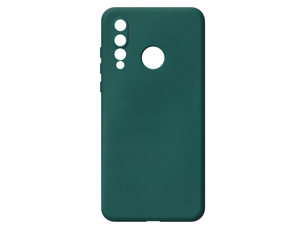 Jednobarevný kryt tmavě zelený na Huawei Nova 4