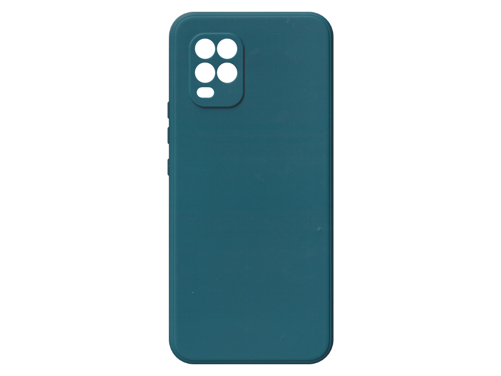 Jednobarevný kryt modrý na Xiaomi Mi 10 Lite 5G
