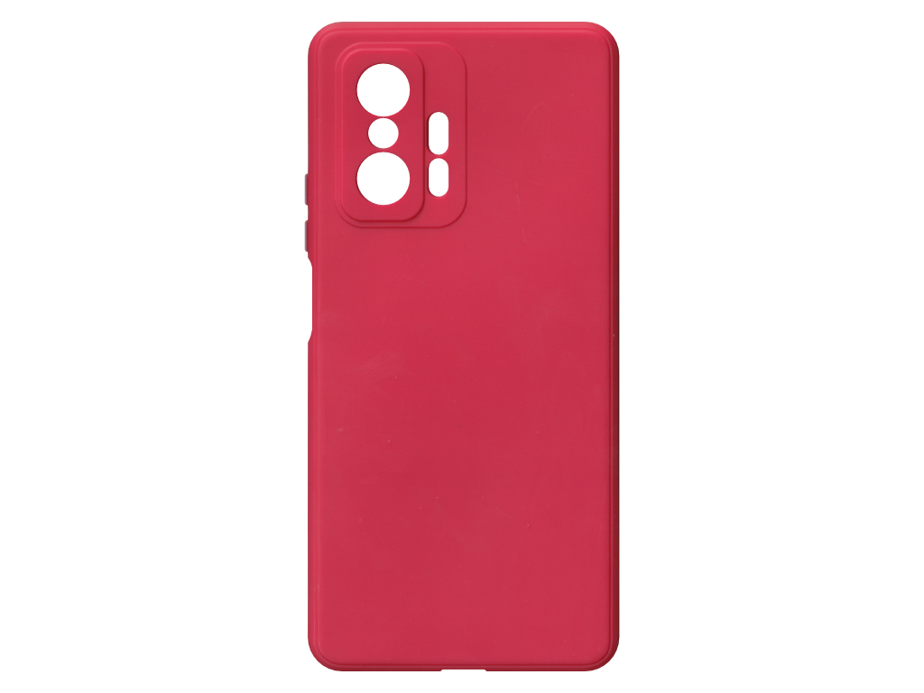 Jednobarevný kryt červený na Xiaomi 11T