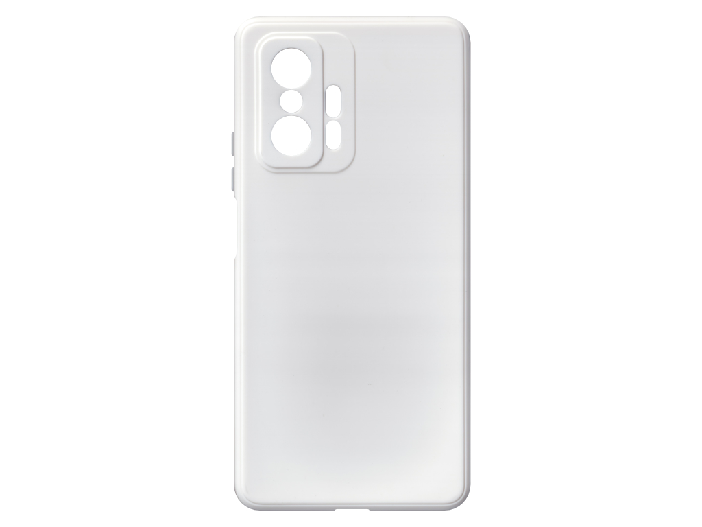 Jednobarevný kryt bílý na Xiaomi 11T 5G