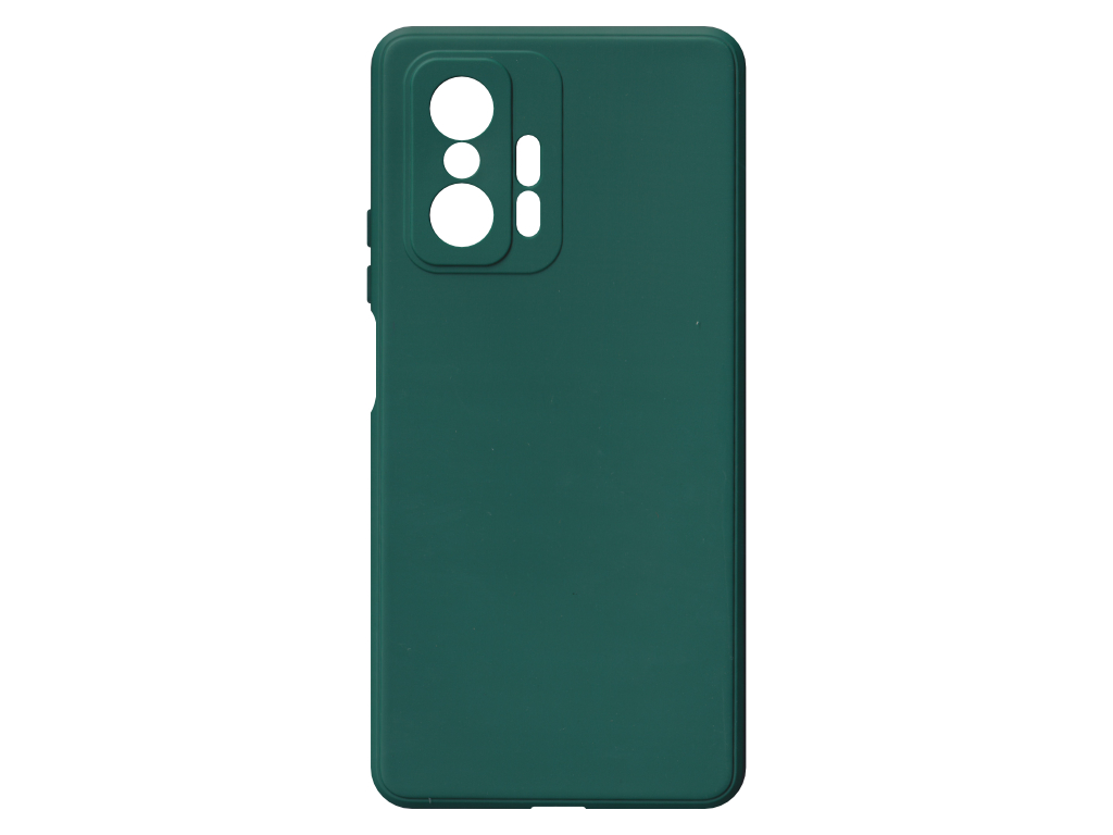 Jednobarevný kryt tmavě zelený na Xiaomi 11T 5G