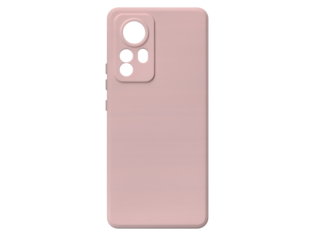 Jednobarevný kryt růžový na Xiaomi 12 Pro