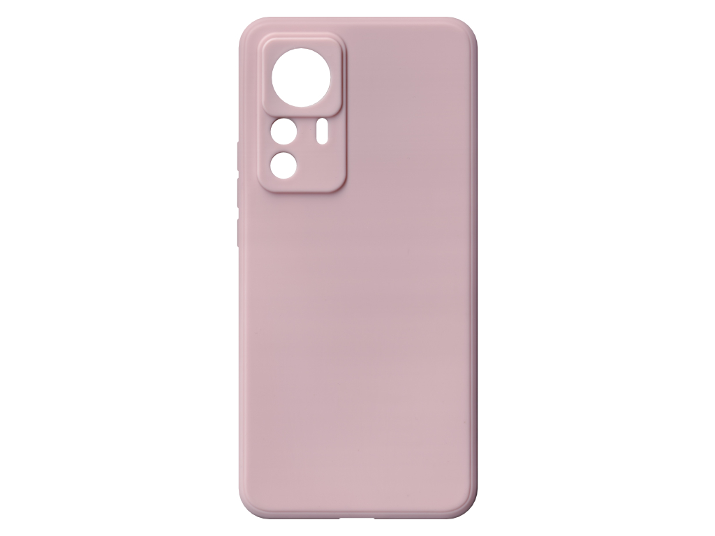 Jednobarevný kryt růžový na Xiaomi 12T Pro