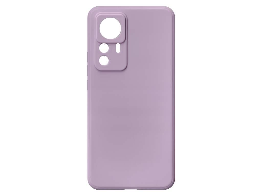 Jednobarevný kryt fialový na Xiaomi 12T Pro