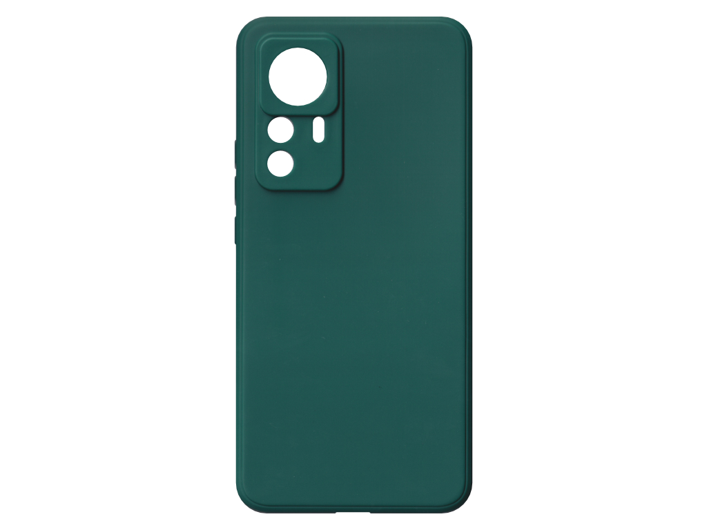 Jednobarevný kryt zelený na Xiaomi 12T Pro