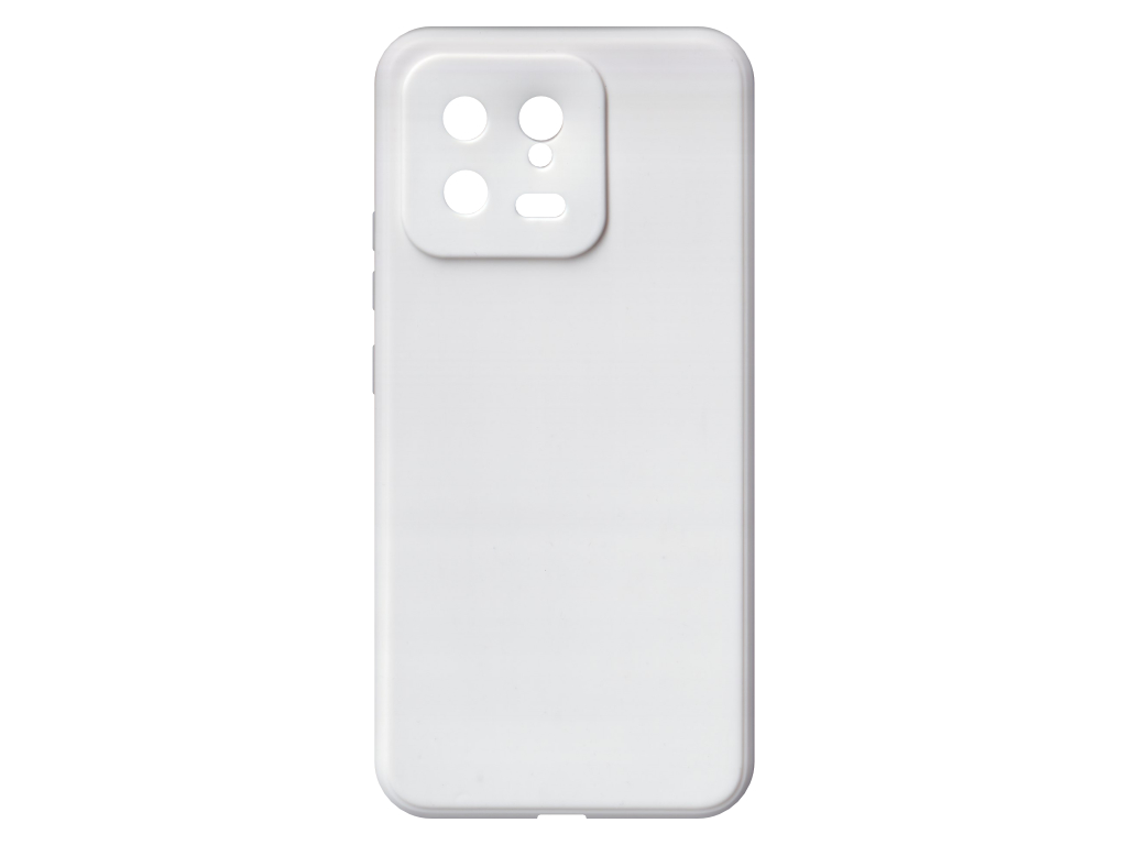 Jednobarevný kryt bílý na Xiaomi 13