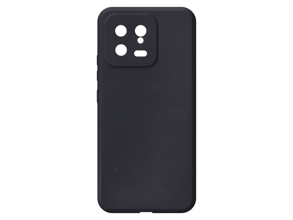 Jednobarevný kryt černý na Xiaomi 13