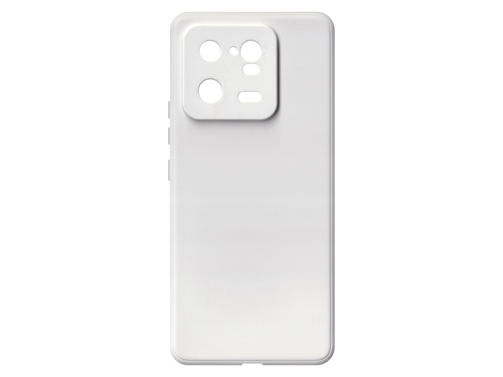 Jednobarevný kryt bílý na Xiaomi 13 Pro