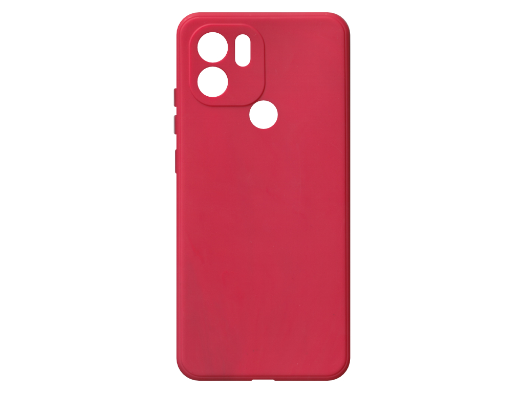 Jednobarevný kryt červený na Xiaomi Redmi A1+ 4G