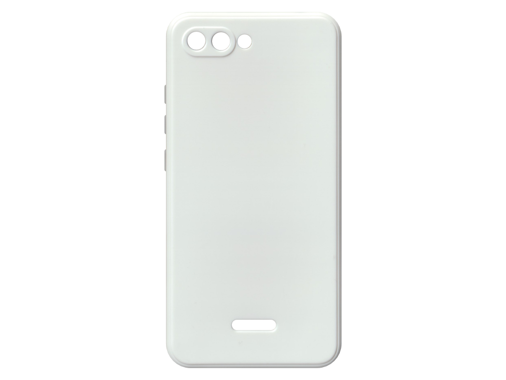 Jednobarevný kryt bílý na Xiaomi Redmi 6A
