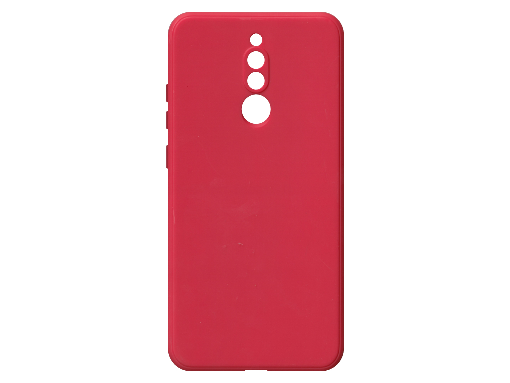 Jednobarevný kryt červený na Xiaomi Redmi 8A Pro
