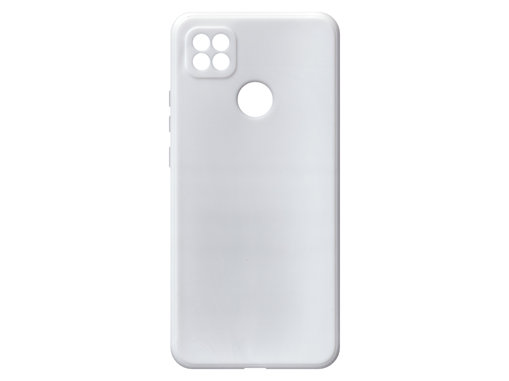 Jednobarevný kryt bílý na Xiaomi Redmi 9C