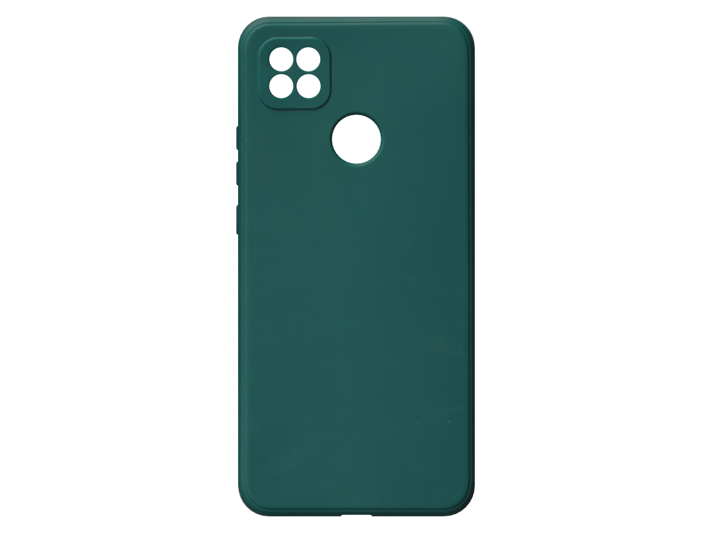 Jednobarevný kryt tmavě zelený na Xiaomi Redmi 9C