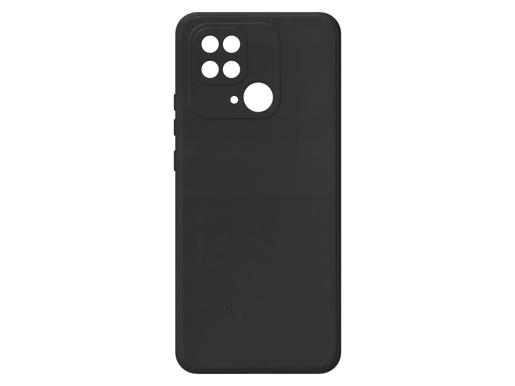 Jednobarevný kryt černý na Xiaomi Redmi 10C