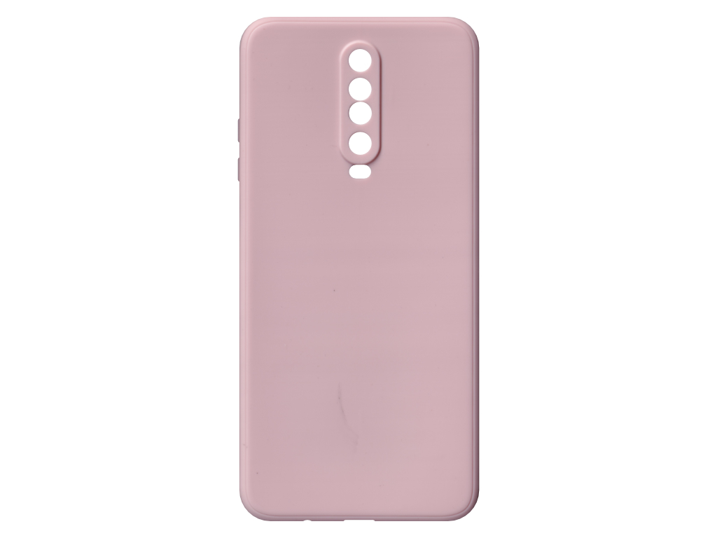 Jednobarevný kryt pískově-růžový na Xiaomi Redmi K30 4G