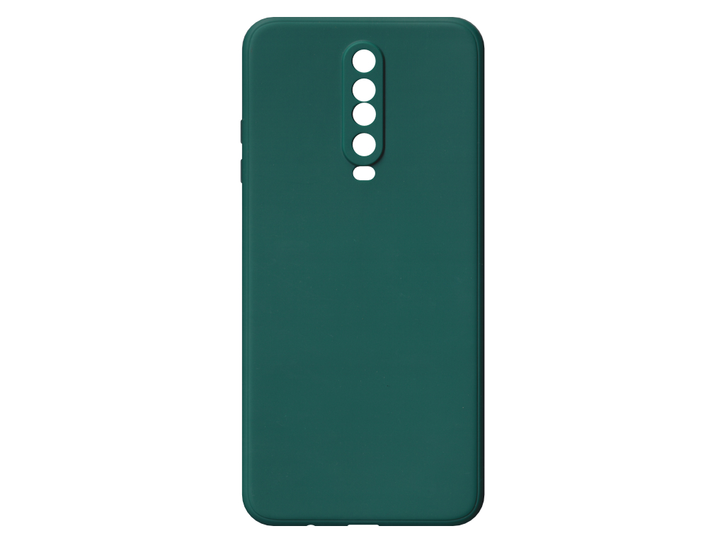 Jednobarevný kryt tmavě zelený na Xiaomi Redmi K30 5G