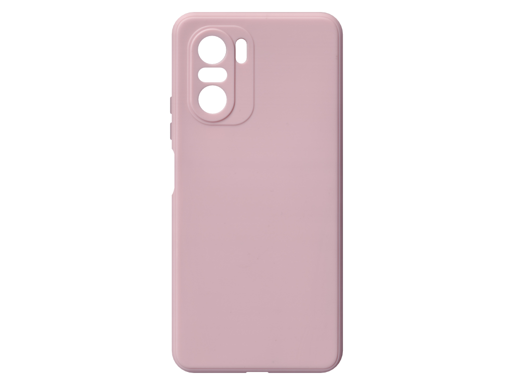 Jednobarevný kryt pískově růžový na Xiaomi Redmi K40