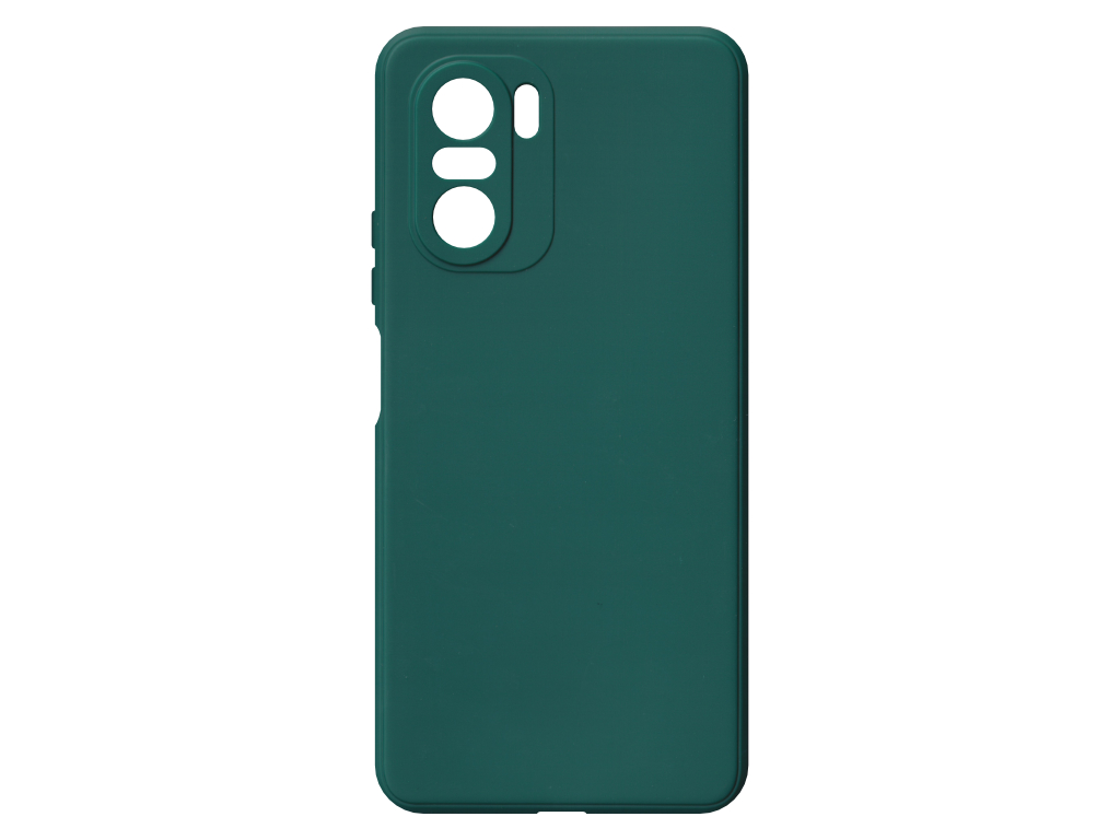 Jednobarevný kryt tmavě zelený na Xiaomi Redmi K40