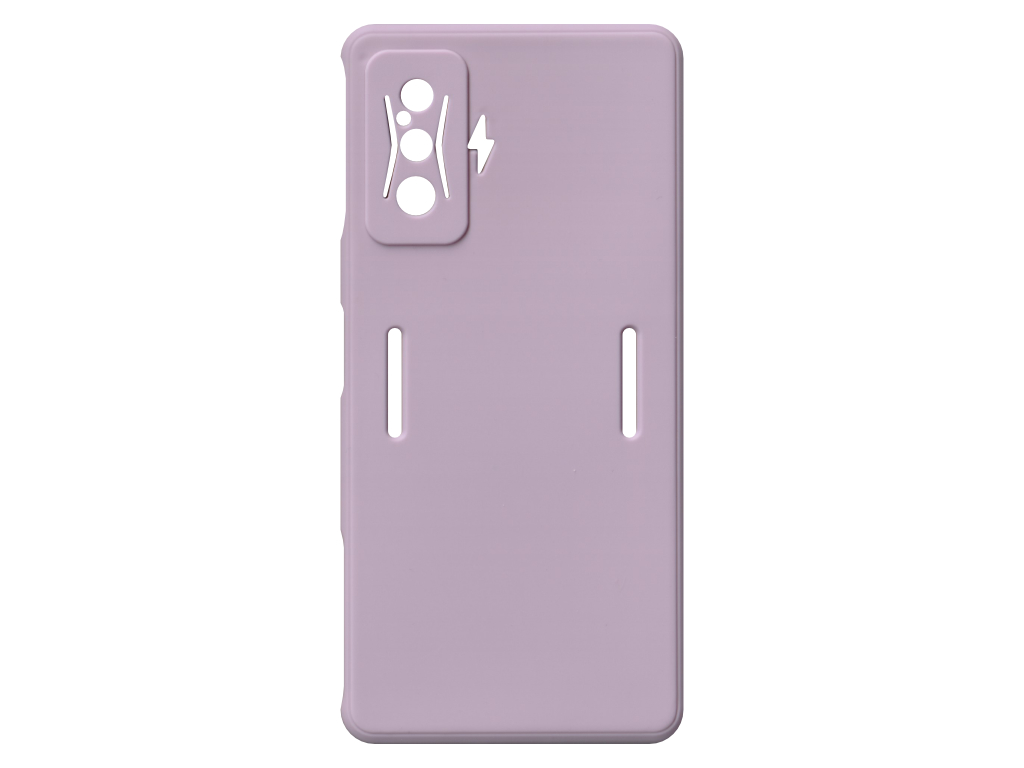 Jednobarevný kryt fialový na Xiaomi Poco F4 GT