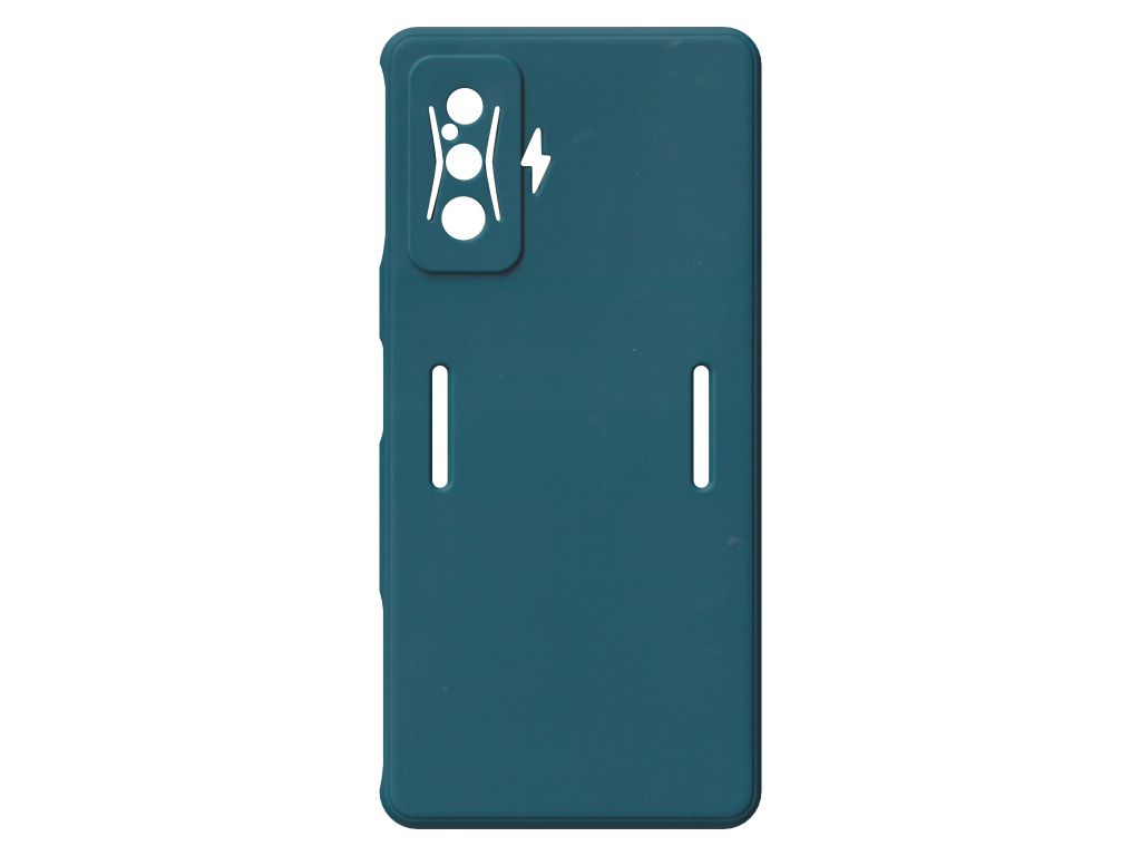 Jednobarevný kryt modrý na Xiaomi Poco F4 GT