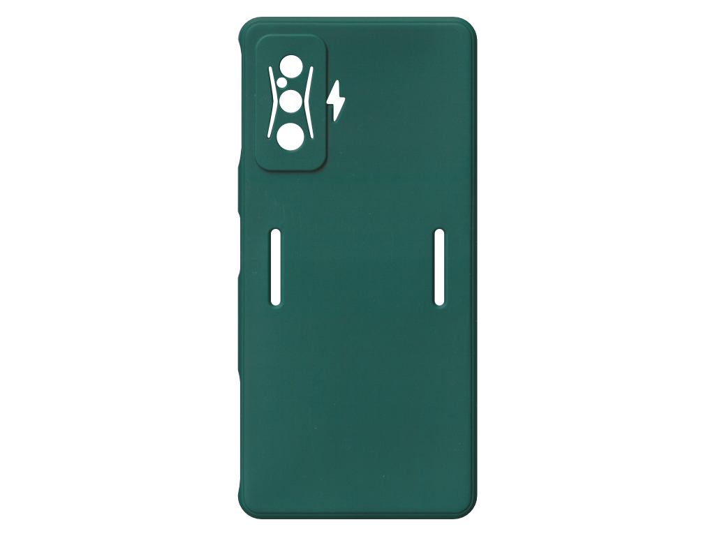 Jednobarevný kryt zelený na Xiaomi Poco F4 GT