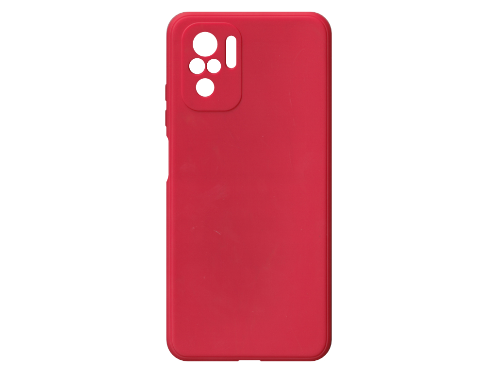 Jednobarevný kryt červený na Xiaomi Poco M5S