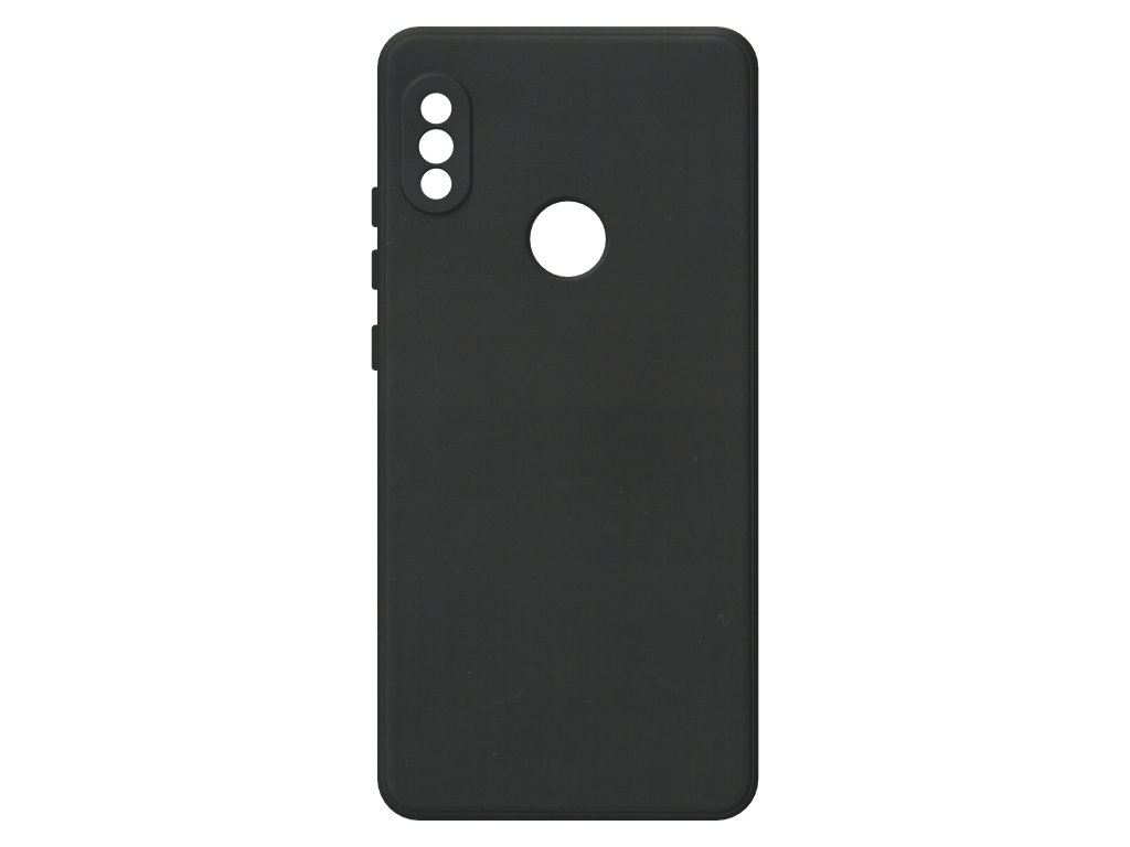 Jednobarevný kryt černý na Xiaomi Redmi Note 5 Pro