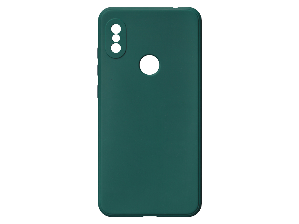 Jednobarevný kryt zelený na Xiaomi Redmi Note 6